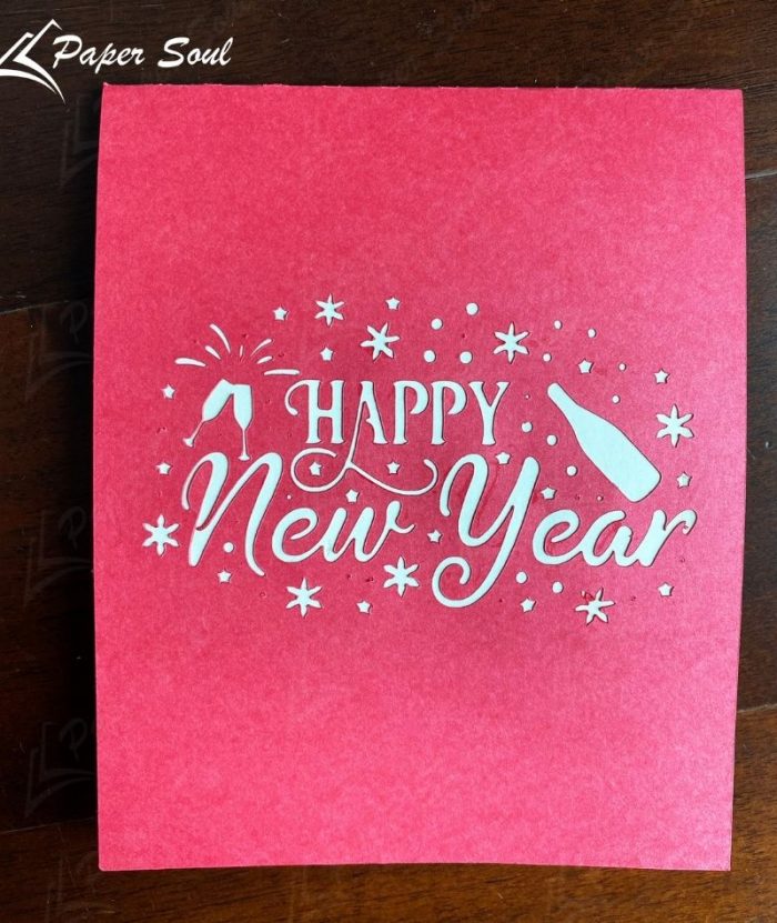 New Year Greeting Card Template