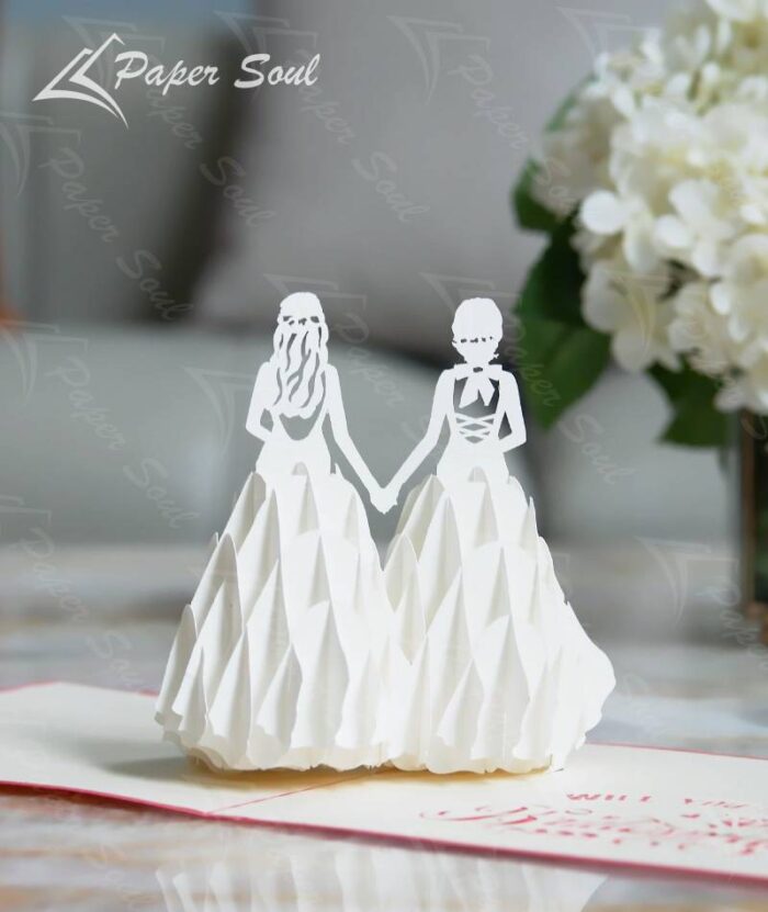 bridesmaid pop-up card template