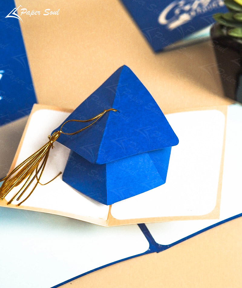 Naler Happy Kids Graduation 3D Pop Up Card, Congrats Grad Gift For High School College University Graduates